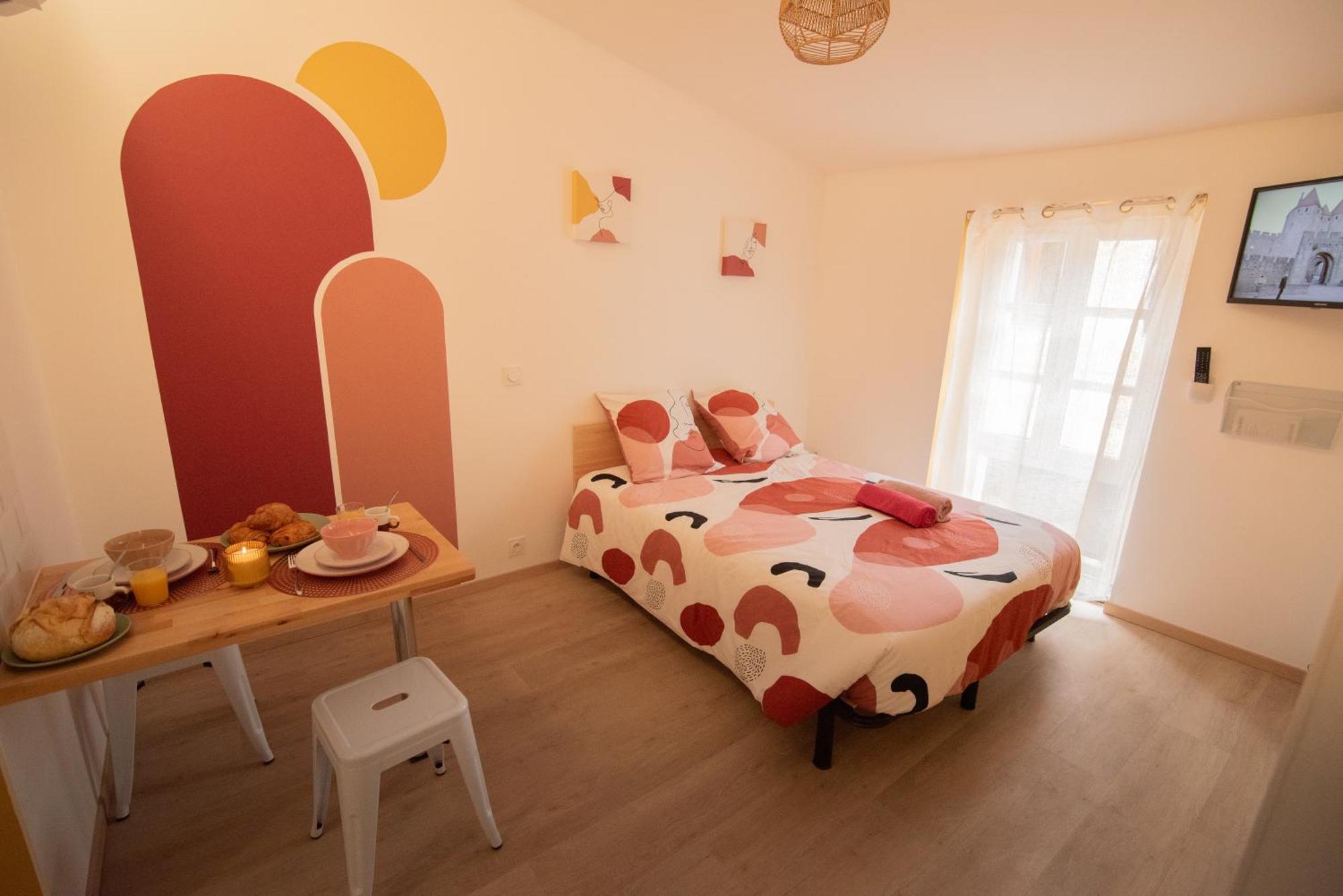 Tout Confort ! Centre-Ville, Climatisation, Parking, Wifi, Calme, Tv قرقشونه المظهر الخارجي الصورة